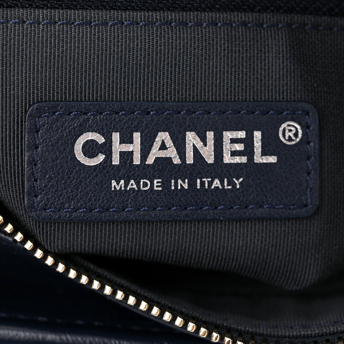 Tweed Calfskin Small Gabrielle Hobo Blue