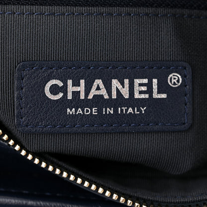 Chanel Tweed Calfskin Small Gabrielle Hobo Blue 6 of 10