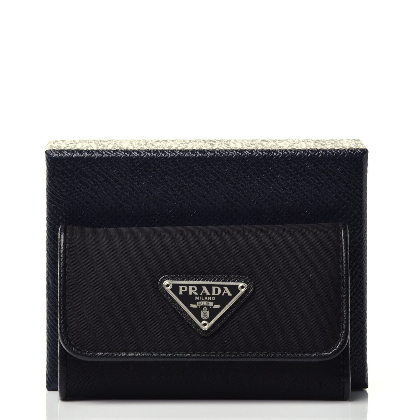 Tessuto Nylon 6 Key Holder Black