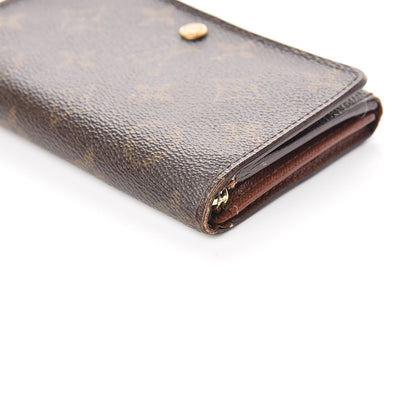 Louis Vuitton Monogram Porte-Monnaie Tresor Wallet 9 of 12