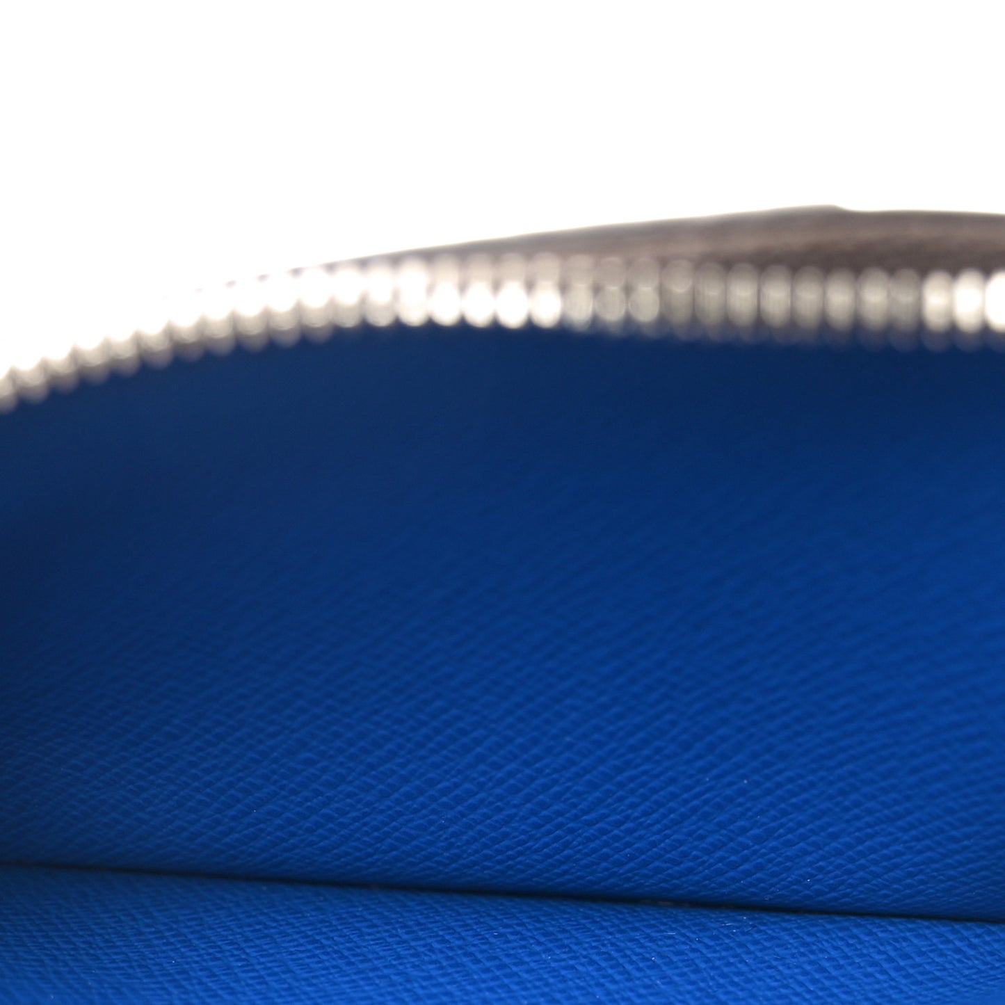 Monogram Calfskin Coin Card Holder Indigo Blue
