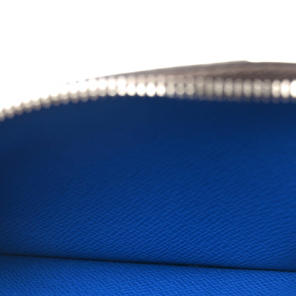 Louis Vuitton Monogram Calfskin Coin Card Holder Indigo Blue 5 of 7