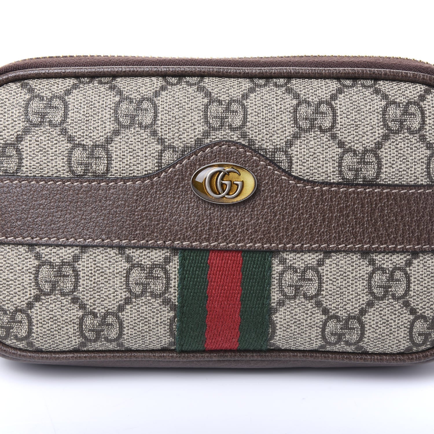 Gucci GG Supreme Monogram Ophidia Belted iPhone Case 80 32 Dark Brown 9 of 9