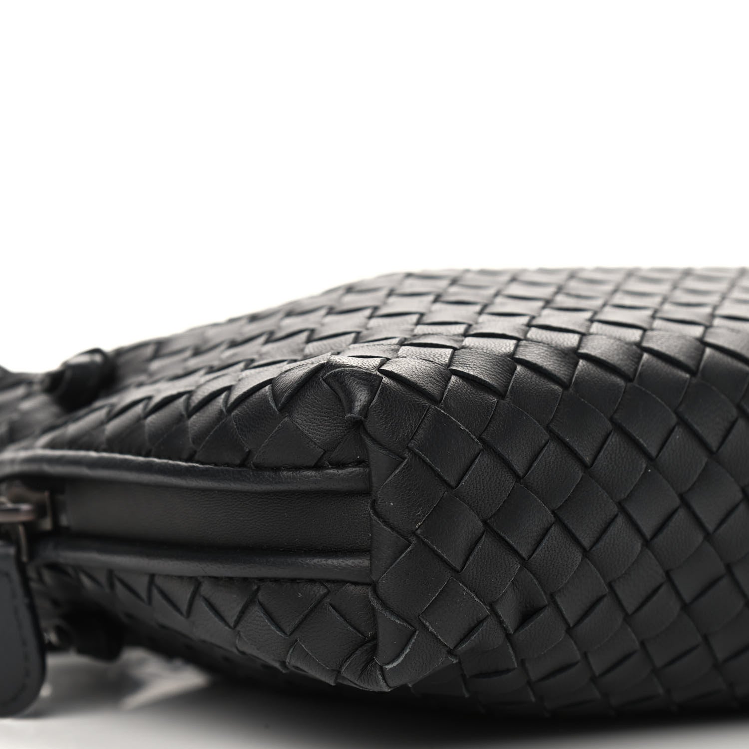Bottega Veneta Nappa Intrecciato Pillow Crossbody Messenger Black 8 of 9
