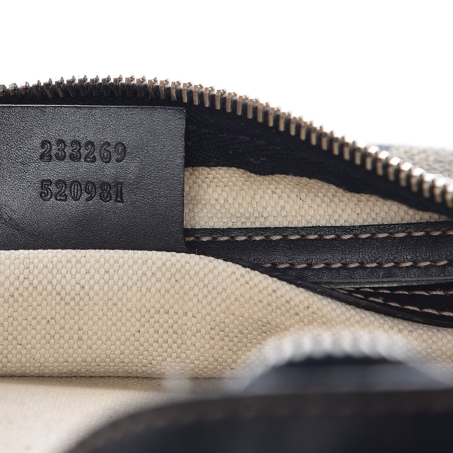 GG Supreme Monogram Belt Bag Navy