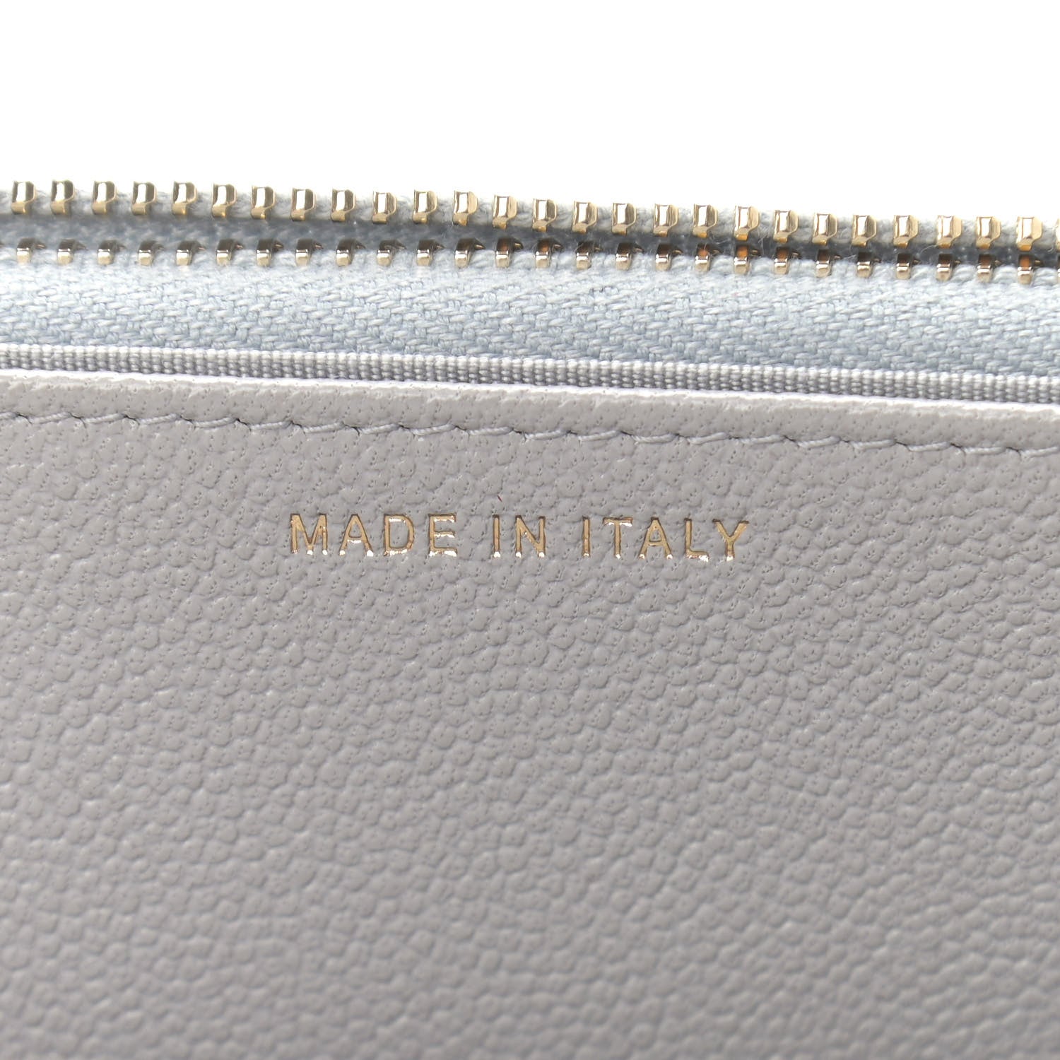 Chanel Caviar Quilted Golden Class Wallet On Chain WOC Gray 6 of 12