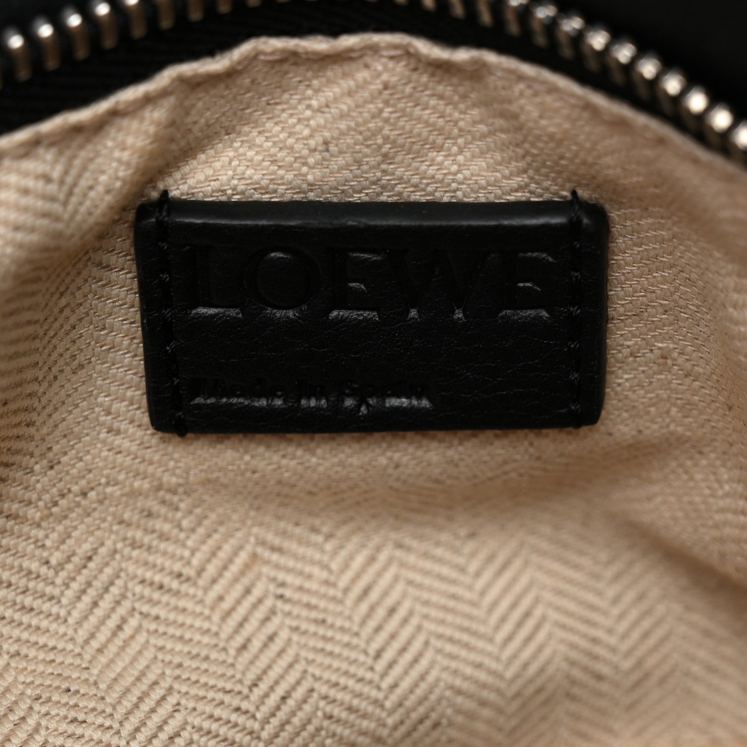 Loewe Calfskin Small Puzzle Bag Black 6 of 10