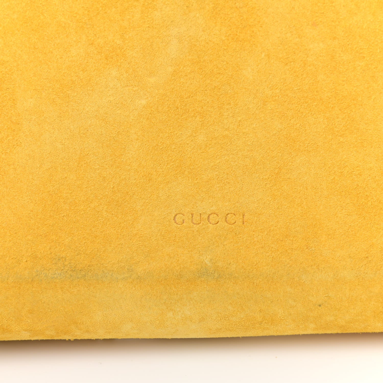 Gucci Suede Mini Dionysus Chain Wallet Yellow 14 of 17
