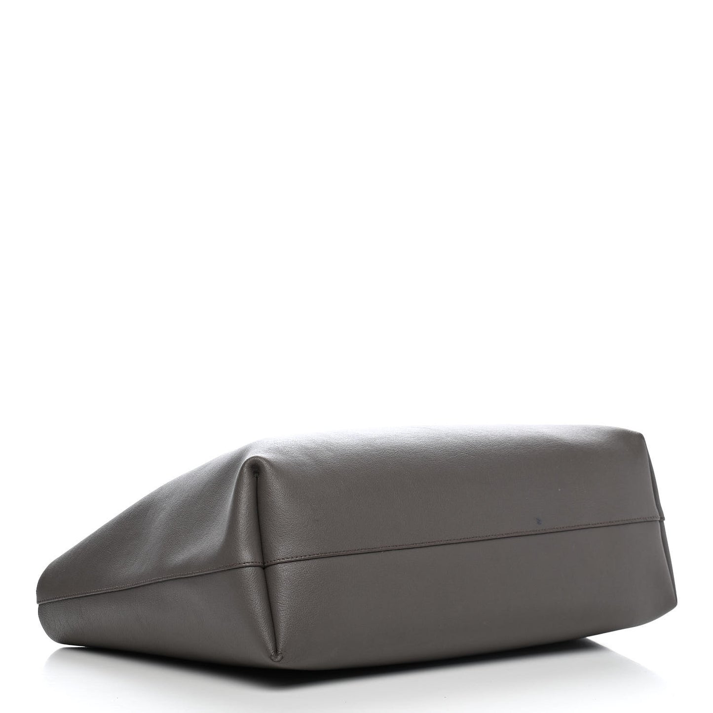 Calfskin Large Shopping Tote Fog