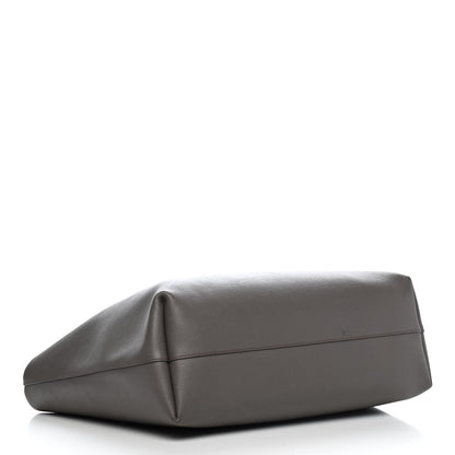 Saint Laurent Calfskin Large Shopping Tote Fog 4 of 23
