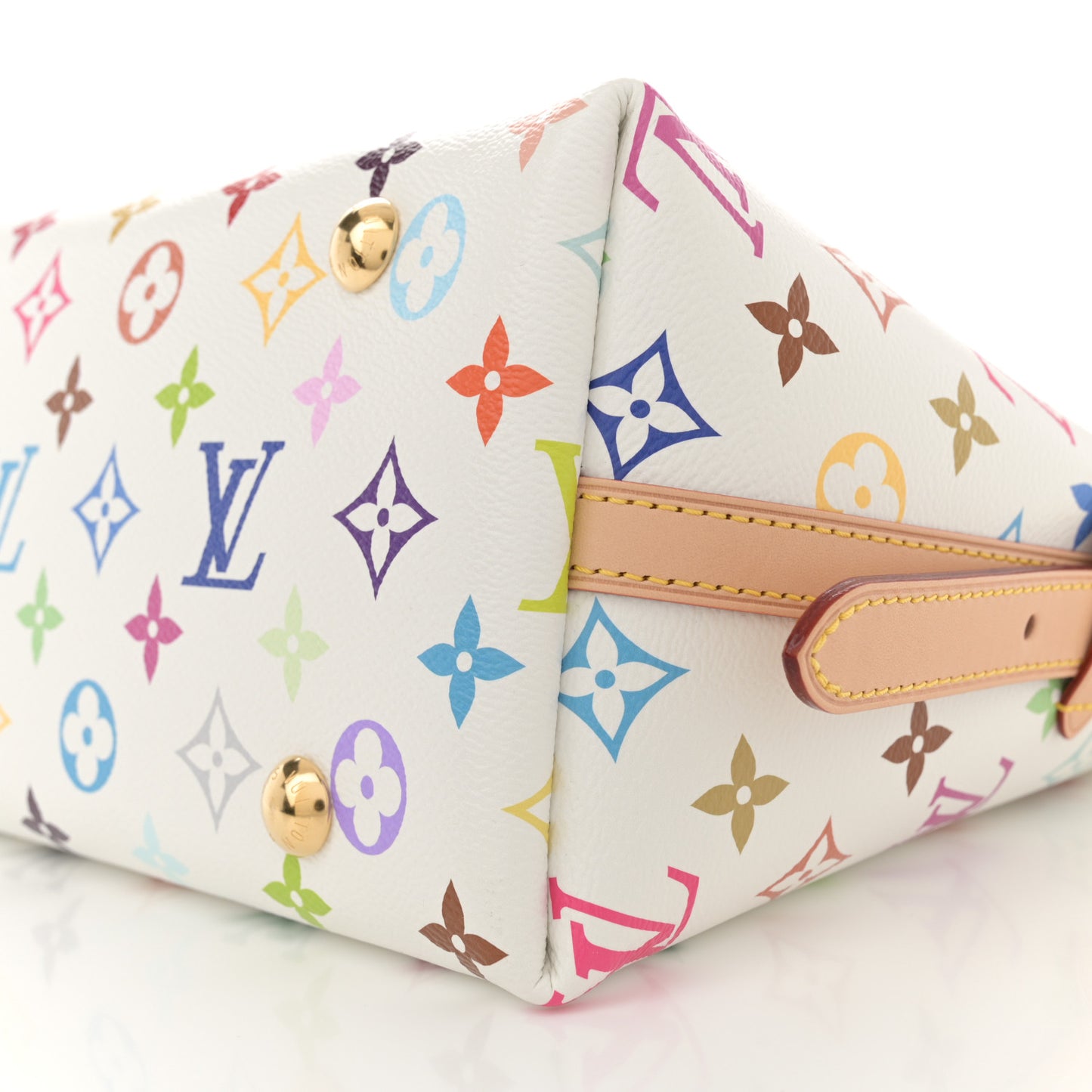 LV X TM Monogram Multicolor CarryAll PM White