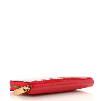 Louis Vuitton Vernis Zippy Wallet Rose Litchi 4 of 13