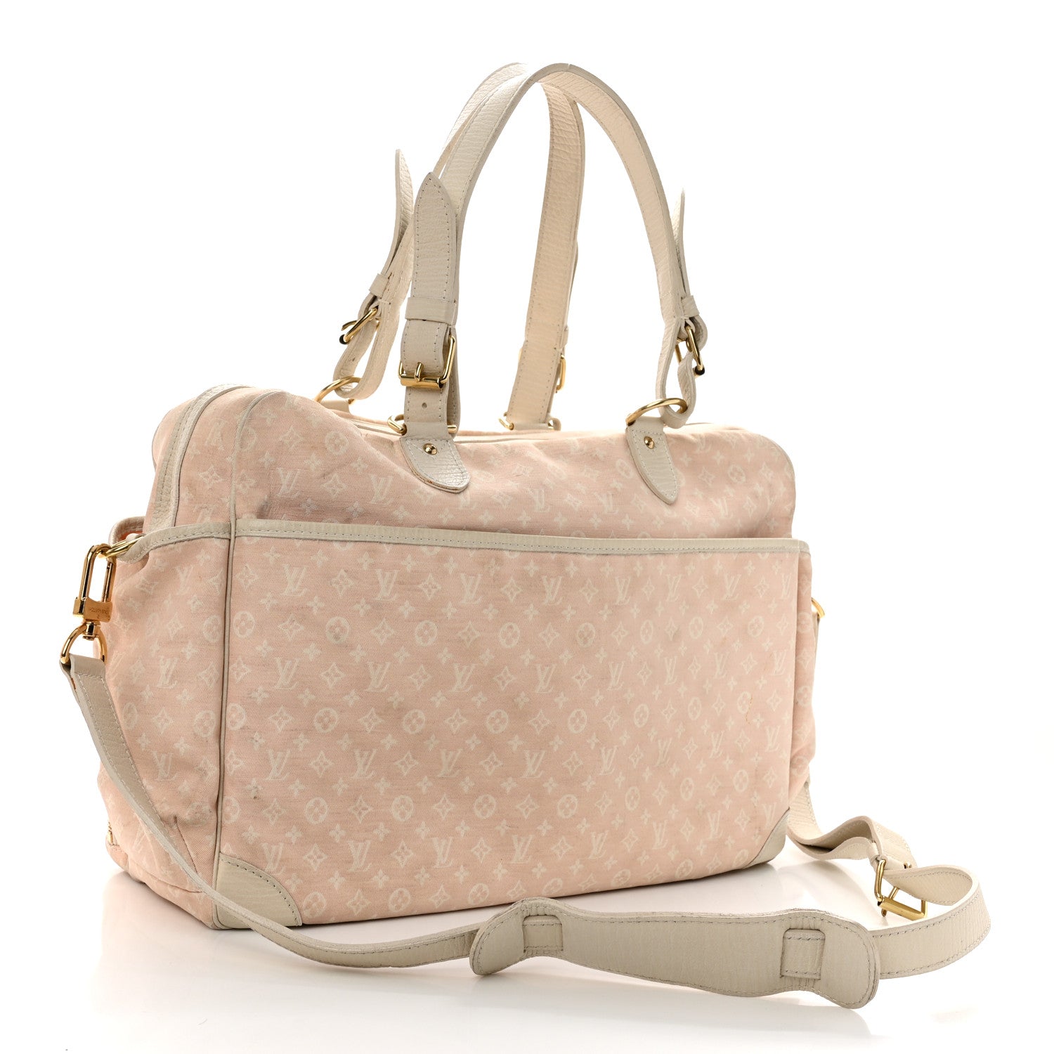 Louis Vuitton Mini Lin Sac a Langer Diaper Bag Rose 4 of 16