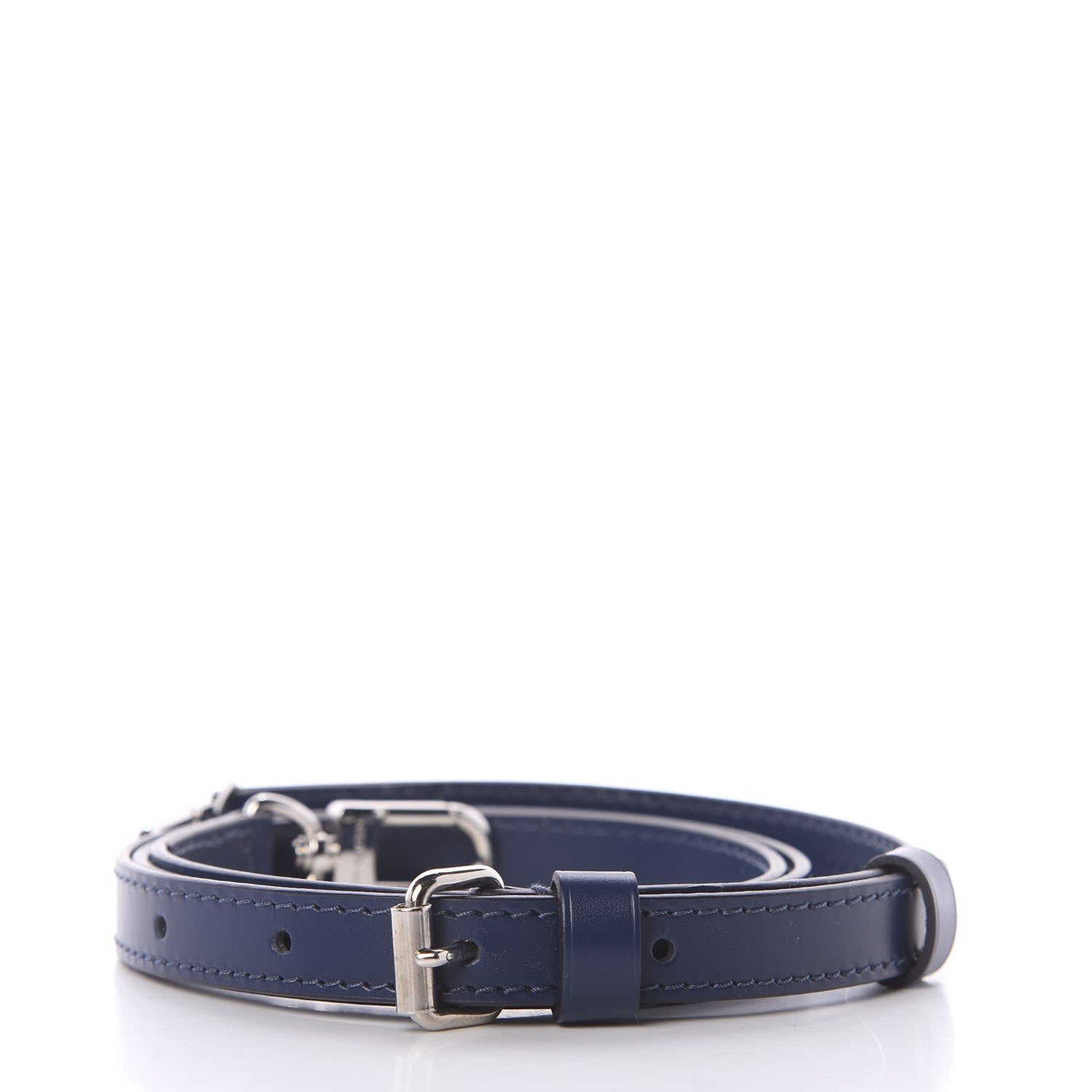 Louis Vuitton Calfskin 16mm Adjustable Shoulder Strap Indigo 2 of 2