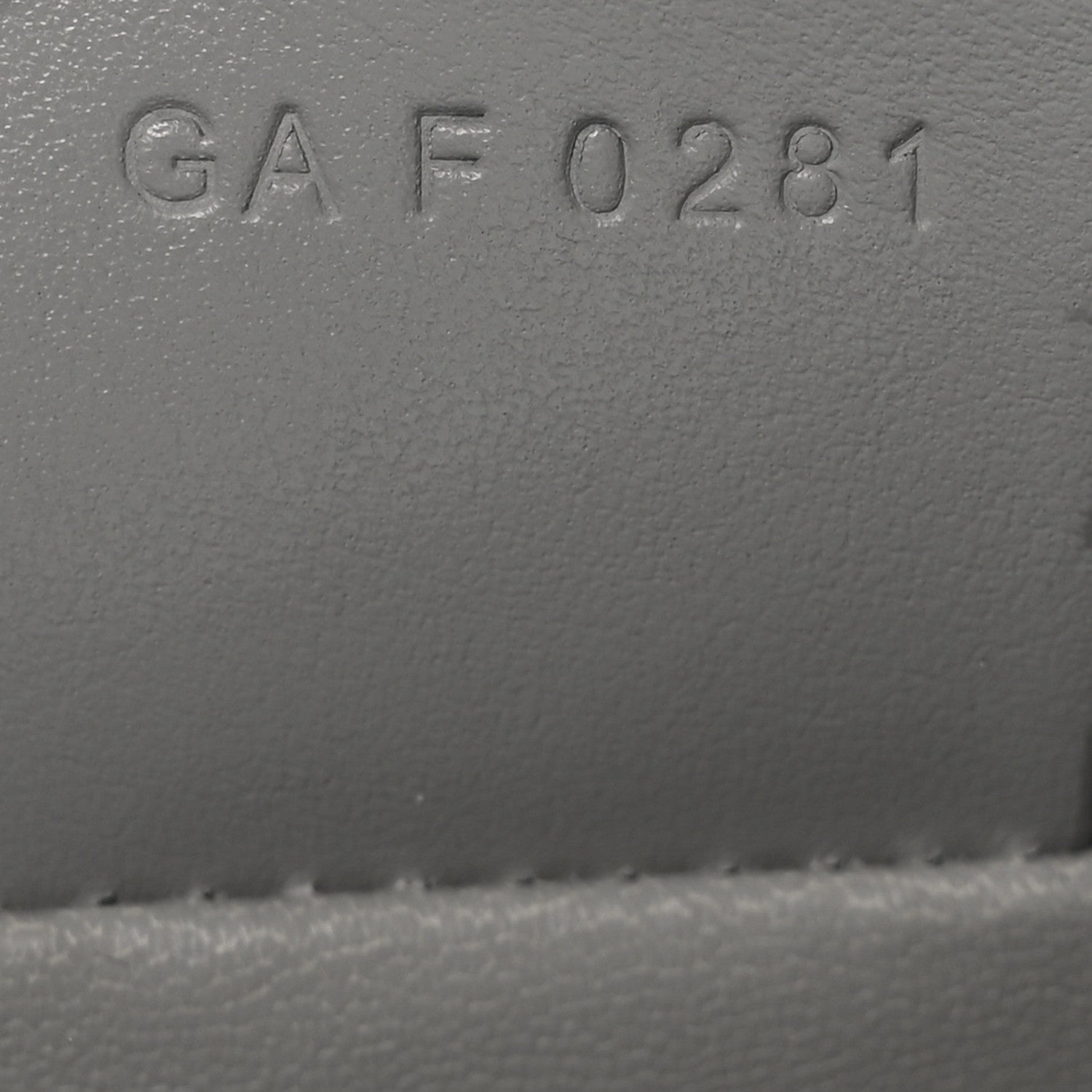 Givenchy Smooth Calfskin Small Moon Cut Out Shoulder Bag Grey 7 of 10