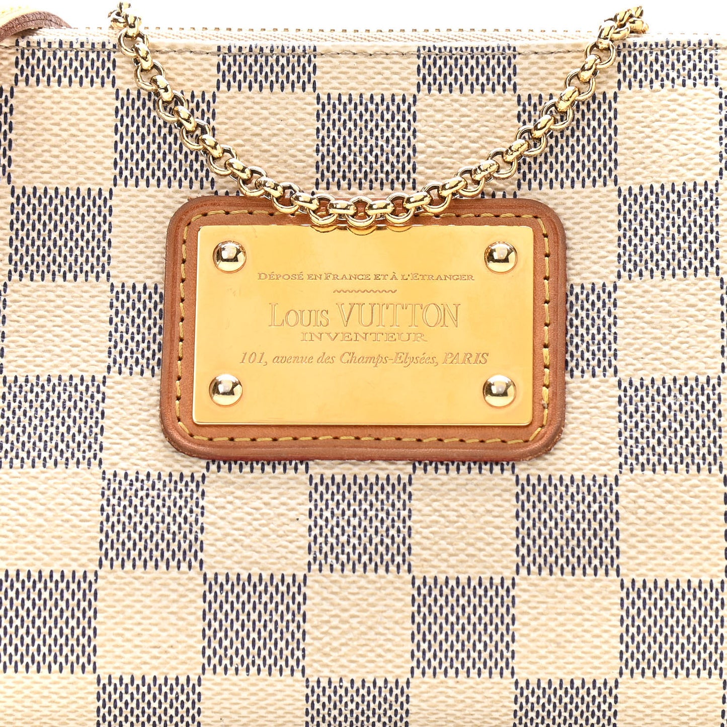 Damier Azur Eva Clutch