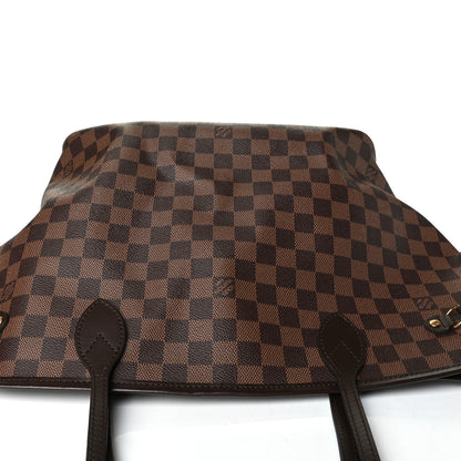 Louis Vuitton Damier Ebene Neo Neverfull MM Rose Ballerine 7 of 7