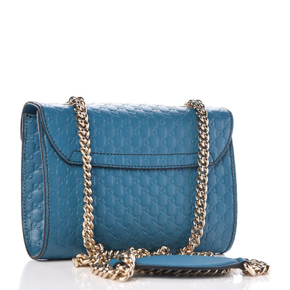 Gucci Microguccissima Mini Emily Shoulder Bag Deep Cobalt 3 of 10