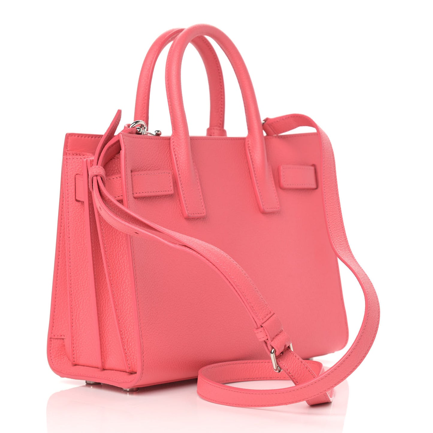 Calfskin Nano Sac De Jour Rose Clair