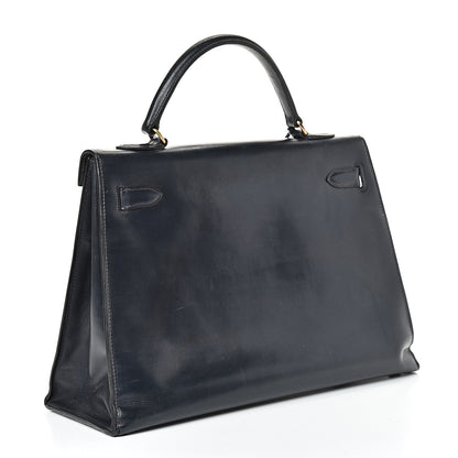 Hermes Box Kelly Sellier 32 Indigo 2 of 24
