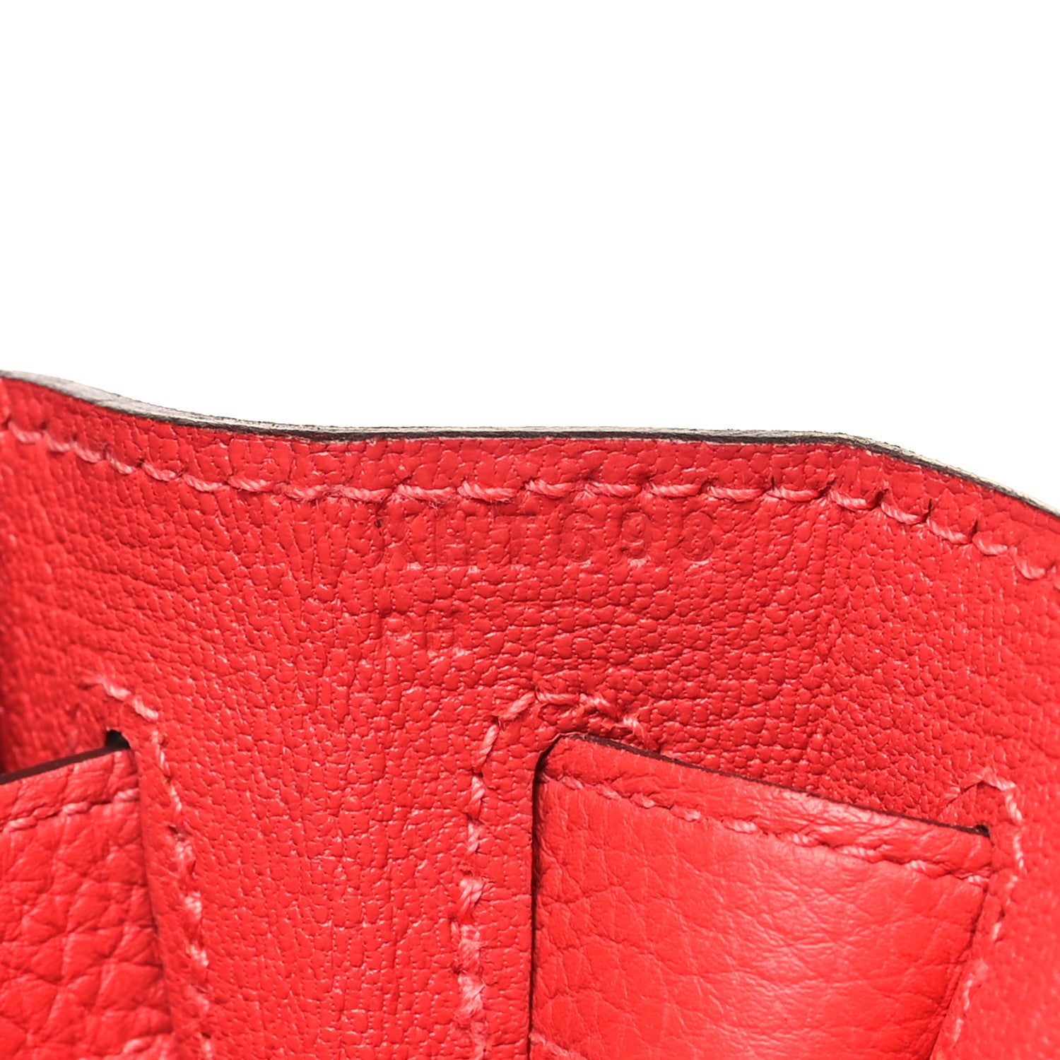 Hermes Togo Kelly Retourne 28 Rouge Pivoine 7 of 10
