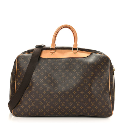 Louis Vuitton Monogram Alize 2 Compartment Luggage Travel Bag 1 of 10