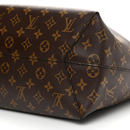 Louis Vuitton Monogram Flower Hobo Black 9 of 28