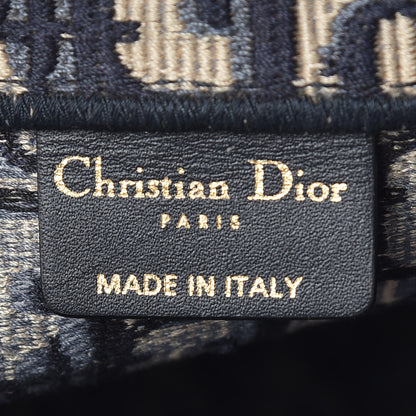 Christian Dior Oblique Book Tote Blue Multicolor 6 of 15