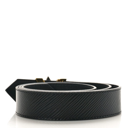 Louis Vuitton Epi 30mm LV Twist Belt 85 34 Black 2 of 4