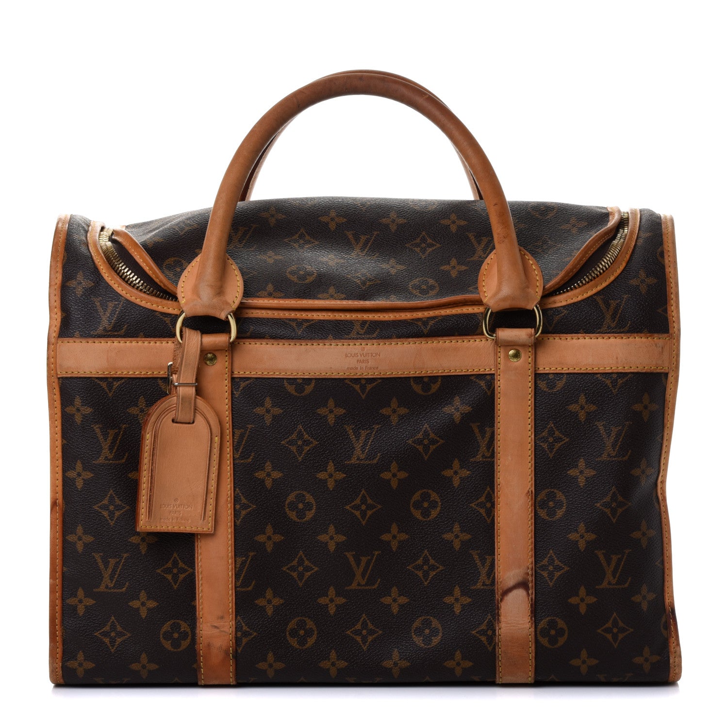 Louis Vuitton Monogram Sac Chien 40 Pet Carrier 1 of 8
