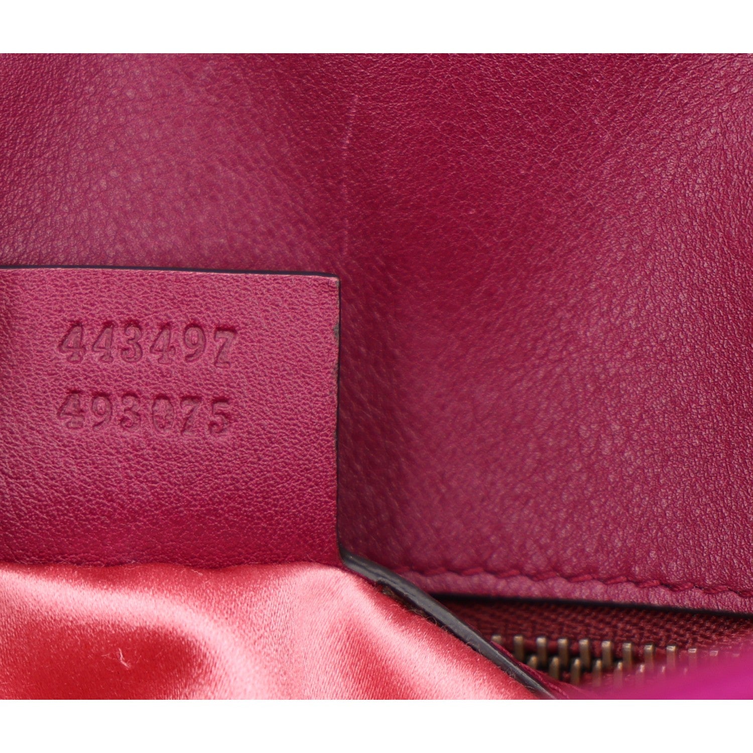 Gucci Velvet Matelasse Medium GG Marmont Shoulder Bag Fuchsia Violet Cyclamen 7 of 11