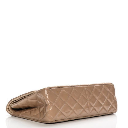 Chanel Distressed Patent Quilted 2.55 Reissue 227 Flap Beige 4 of 12
