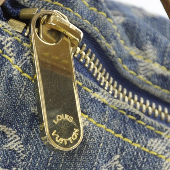 Monogram Denim Baggy PM Blue