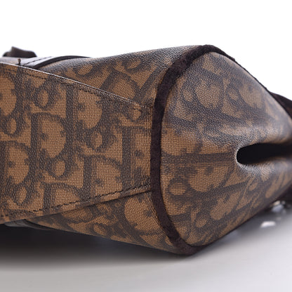 Christian Dior Monogram Romantique Trotter Bag Brown 9 of 10