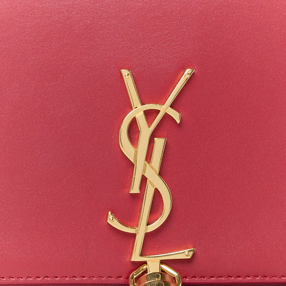 Saint Laurent Smooth Calfskin Classic Monogram Kate Tassel Chain Wallet New Lipstick 9 of 11