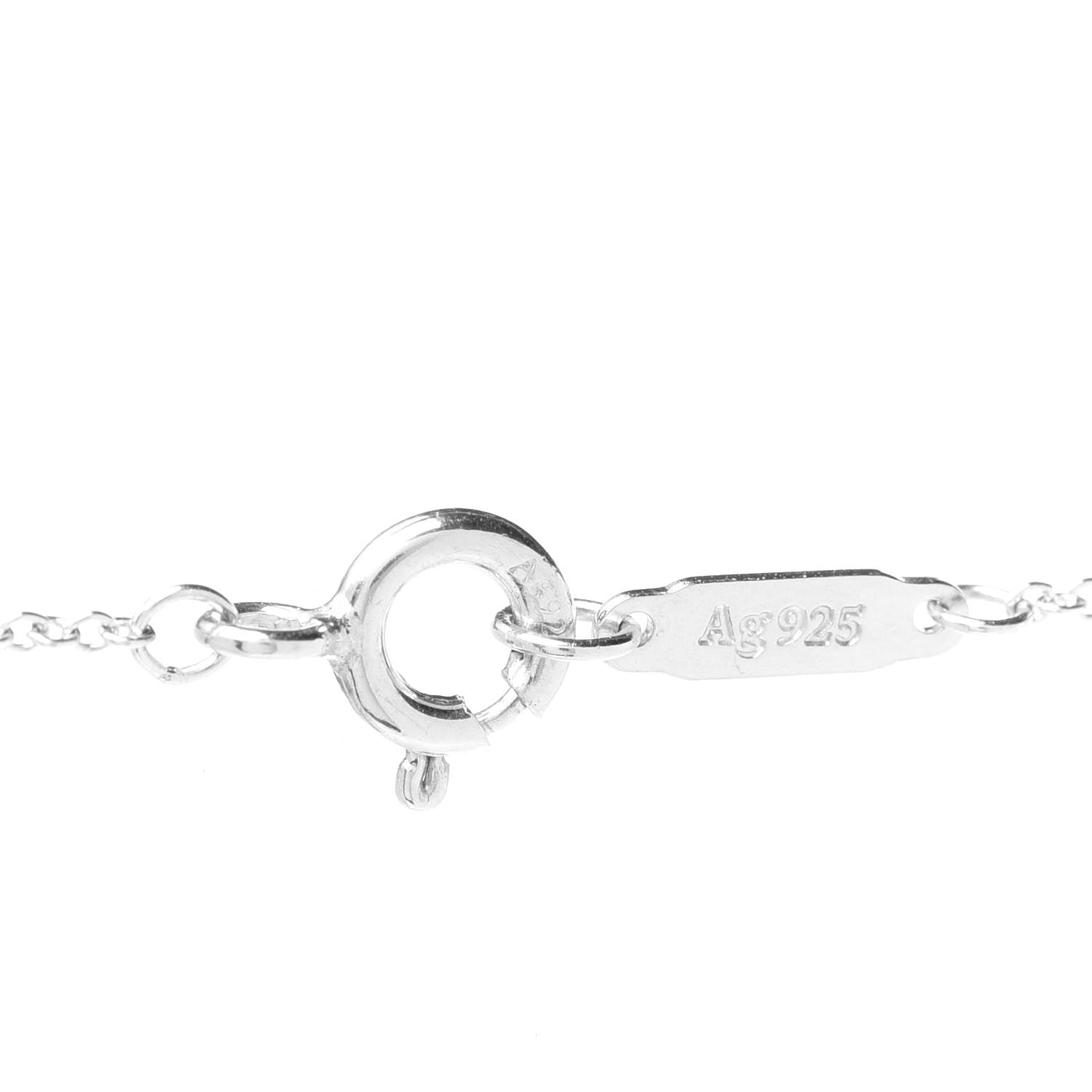 Tiffany Sterling Silver Large Return to Tiffany Heart Pendant Necklace 5 of 6