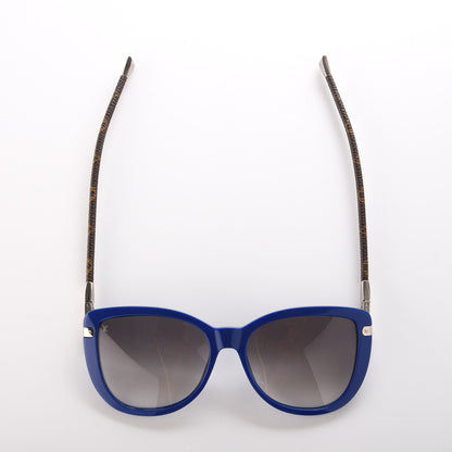 Louis Vuitton Monogram Charlotte Sunglasses Z0745W Blue 7 of 8