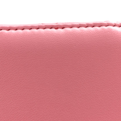 Chanel Lambskin Quilted Trendy Mini Vanity Case With Chain Pale Pink 13 of 14