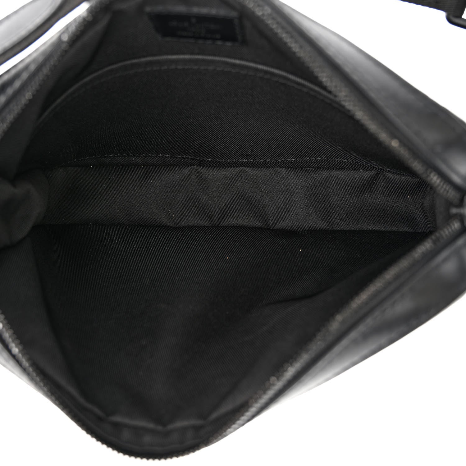 Louis Vuitton Calfskin Monogram Shadow Duo Messenger Black 5 of 9