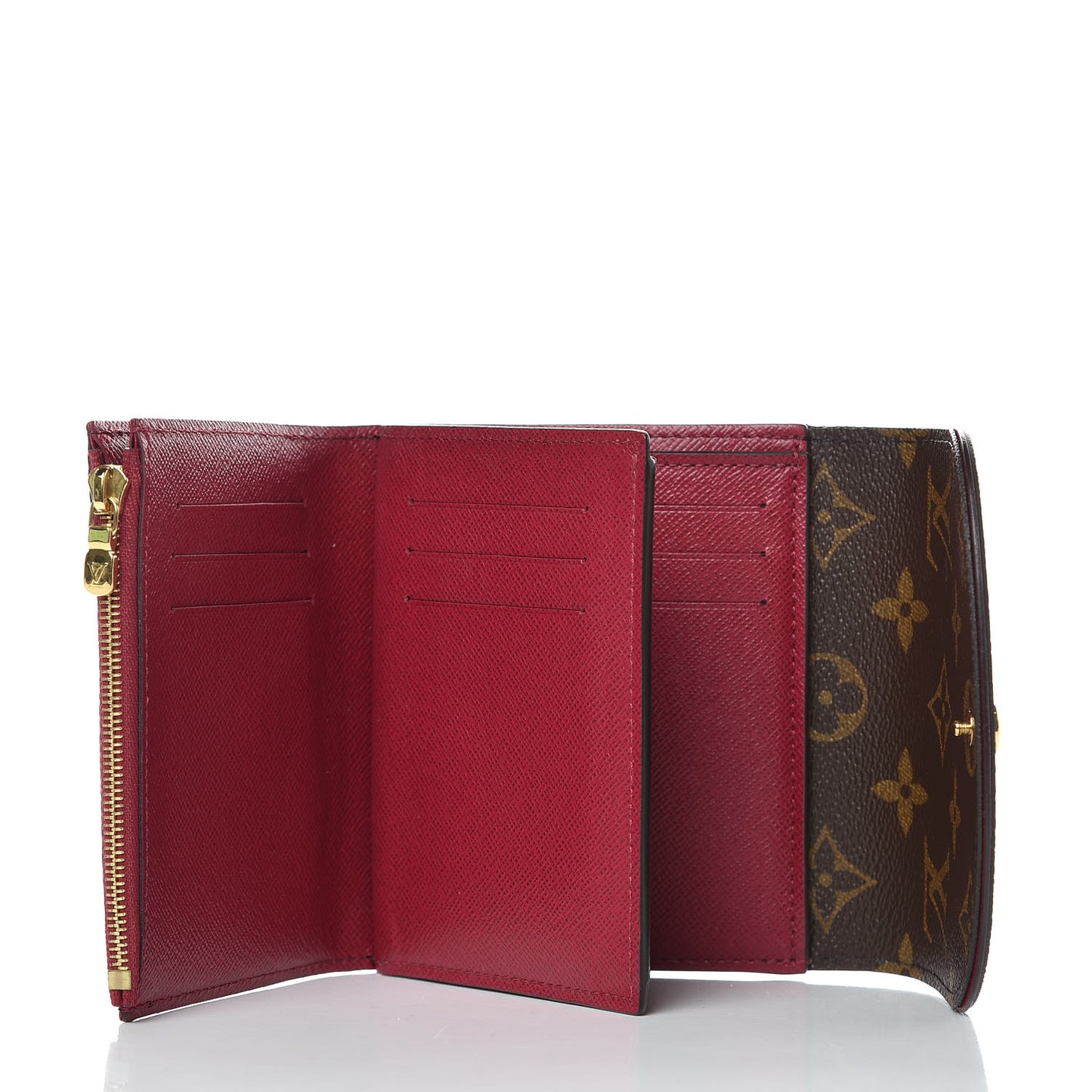 Monogram Ariane Compact Wallet Fuchsia