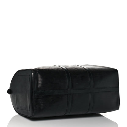 Louis Vuitton Epi Keepall 55 Black 4 of 17