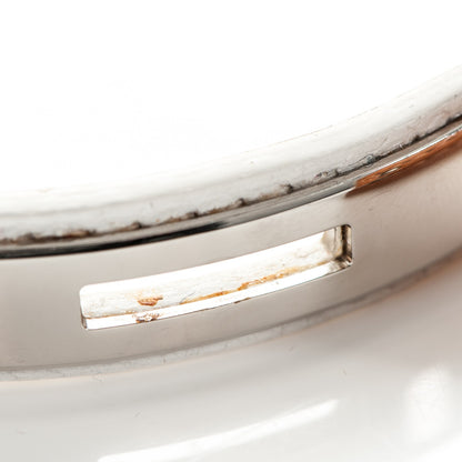 Hermes Epsom Kelly Single Tour Bracelet S White 6 of 8