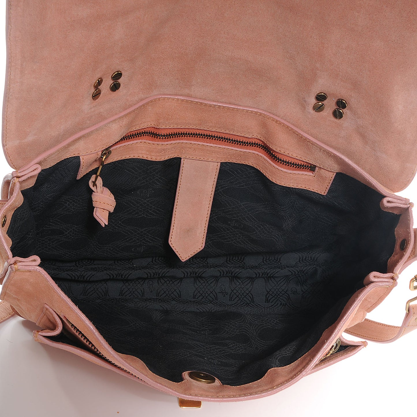 Suede PS1 Medium Satchel Rose