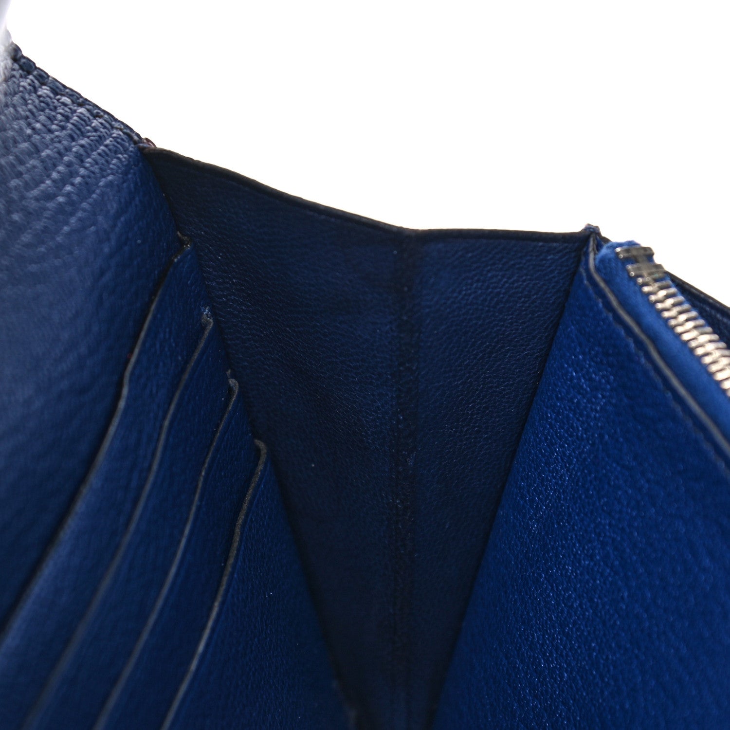 Hermes Epsom Flag Kelly Longue Wallet Bleu Saphir 12 of 18