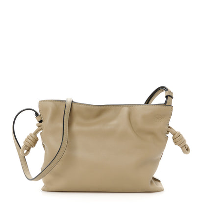 Loewe Calfskin Mini Flamenco Knot Clutch Clay Green 1 of 11