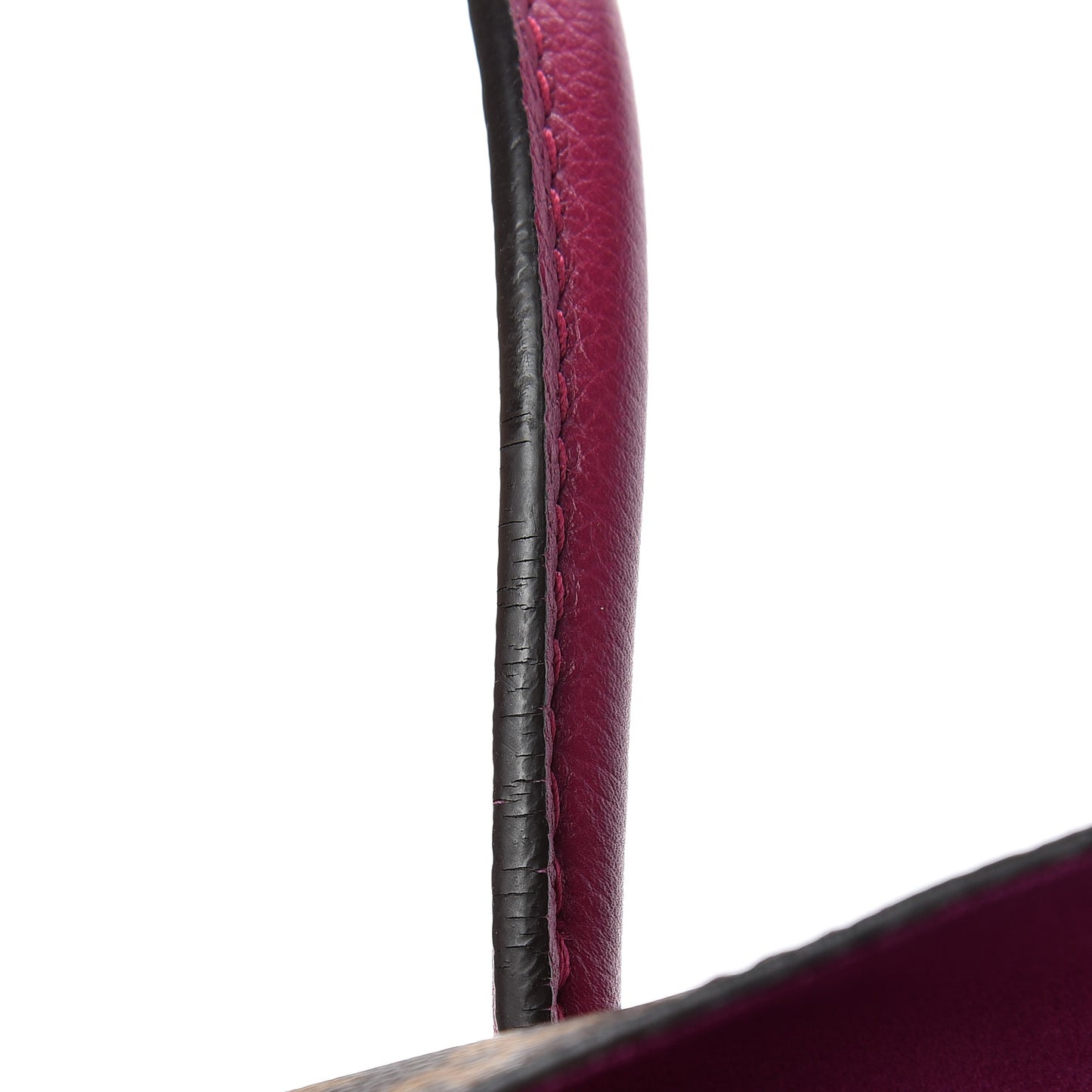 Calfskin Monogram Kimono Tote Grape