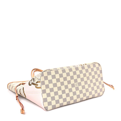 Louis Vuitton Damier Azur Nautical Neverfull MM 5 of 10