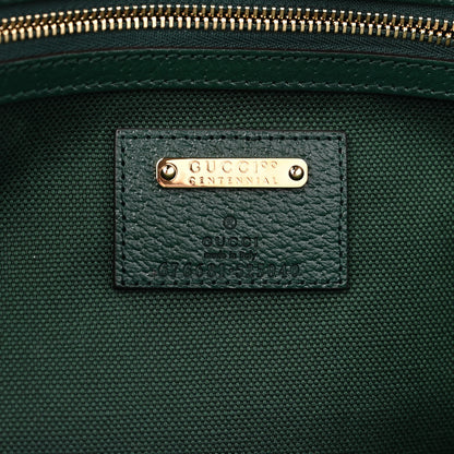 Gucci Cotton Textured Dollar Calfskin GG Monogram Floral Medium Gucci 100 Ophidia Tote Bag Beige Green Multicolor Vintage Green 6 of 9