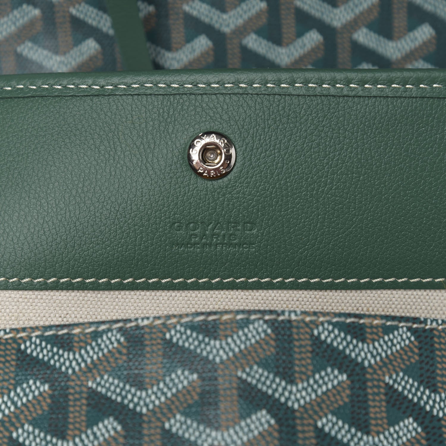 Goyard Goyardine Saint Louis PM Green 6 of 10