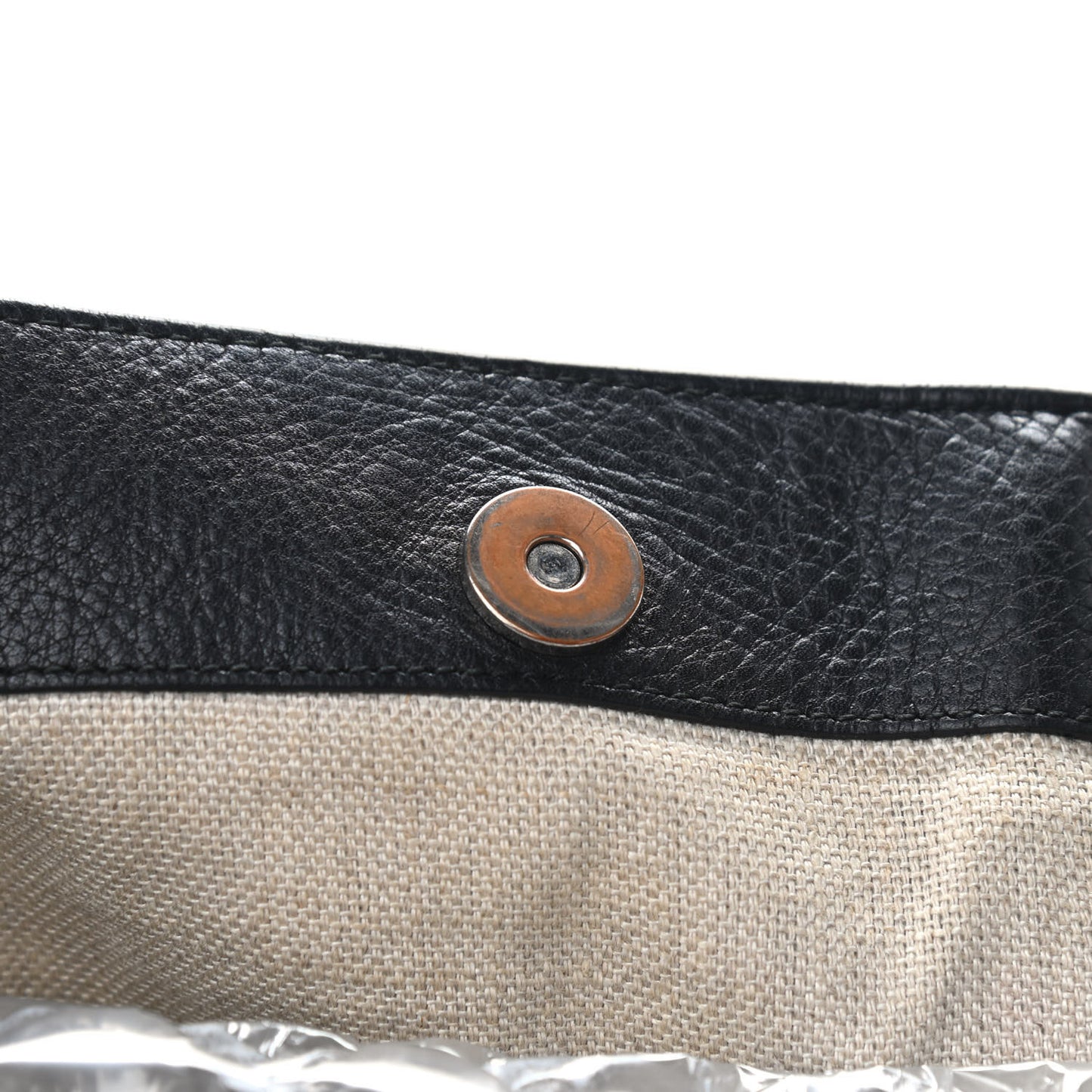 Calfskin Medium Icon Bit Tote Black
